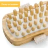 2 brosses de massage et drainage 13 x