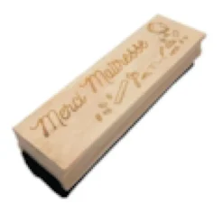Brosse tableau en bois merci…