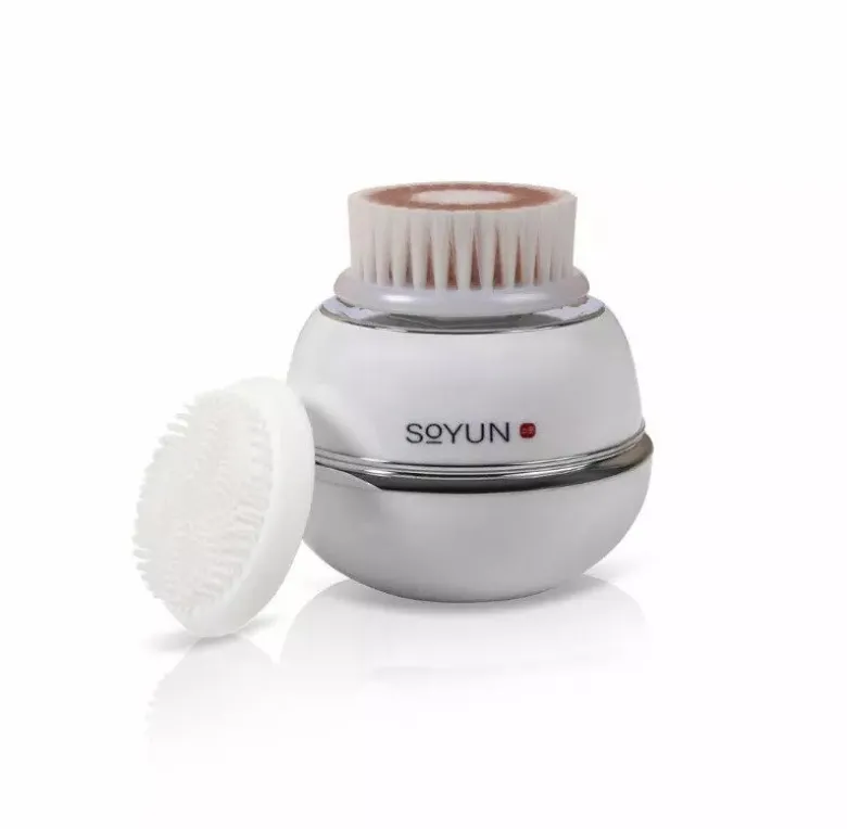 Brosse visage nettoyante et exfoliante