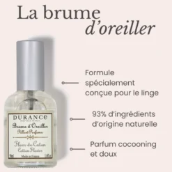 Brume d'oreiller fleur de coton