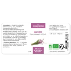 Bruyère - macérat de bourgeons - 15ml 15