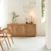 Buffet en bois d'acacia massif lonni