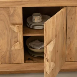 Buffet en bois d'acacia massif lonni
