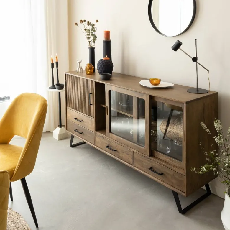 Buffet en bois de manguier joy