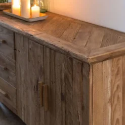 Buffet en bois recyclé 2 portes blaise