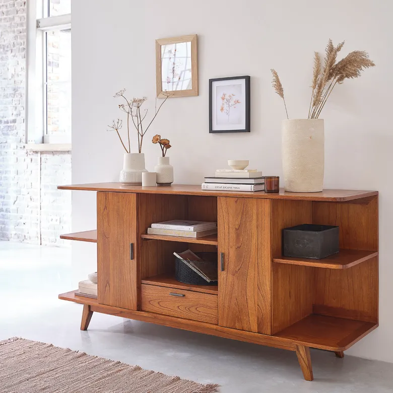 Buffet en mindi massif 180 cm
