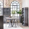 Buffet vitrine en métal locker