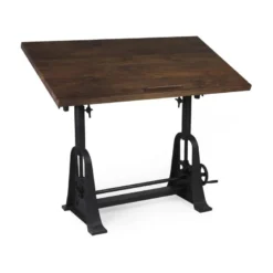 Bureau bois marron - quinquenelle
