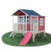 Cabane bois exit loft 350 rouge
