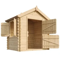 Cabane enfant exterieur 1.1m2 - avec plancher - 146x112xh145cm