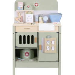 Cabinet de vétérinaire en bois fsc
