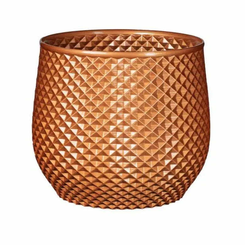 Cache-pot moderne intérieur extérieur -bronze