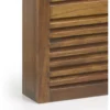 Cache-radiateur bois marron - onéline