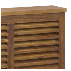 Cache-radiateur bois marron - onéline