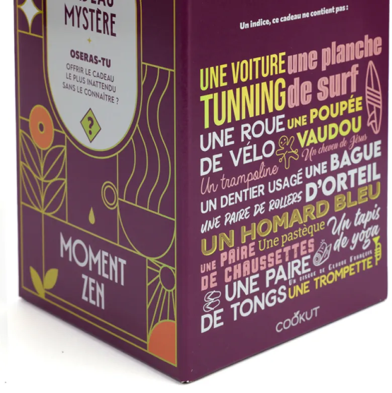 Cadeau mystère Moment zen Cookut