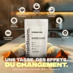 Café adaptogènes brainstoorm goût café