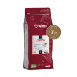Café bio - italien - blend arabica et robusta - grain 1kg