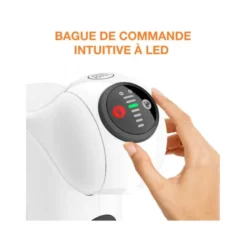 Cafetière à dosette 15 bars 1500w blanc krups yy5215fd