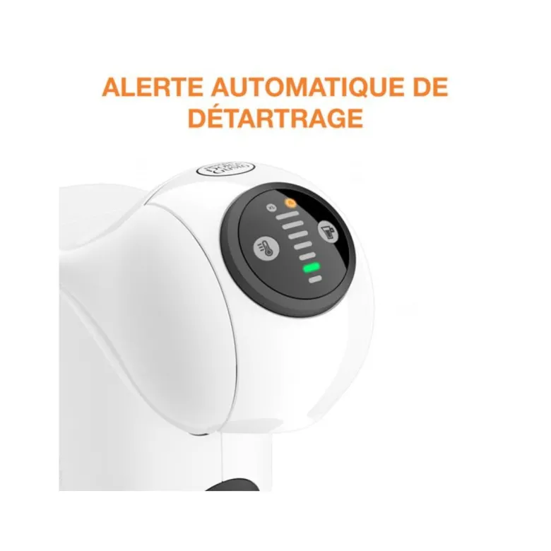 Cafetière à dosette 15 bars 1500w blanc krups yy5215fd