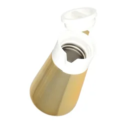 Cafetière isotherme dorée et blanche 1l