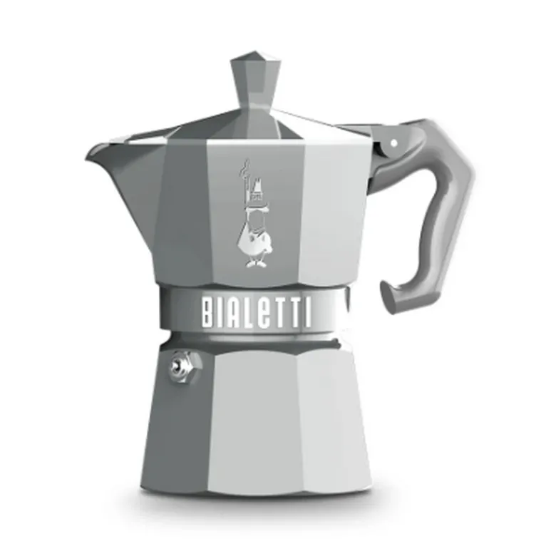Cafetière italienne 6 tasses gris argenté bialetti 0009076