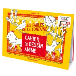 Cahier de dessin animé - fables de la fontaine