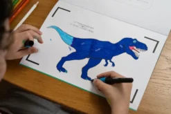 Cahier de dessin animé - les dinosaures