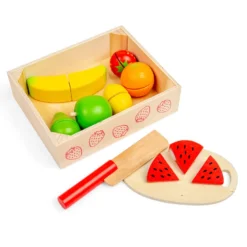 Caisse de fruits à découper en bois