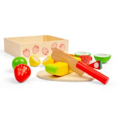 Caisse de fruits à découper en bois