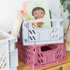 Caissettes pliables clara (set de 3)