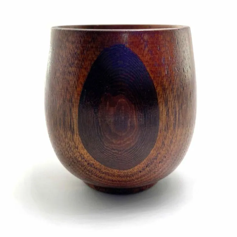 Calebasse à maté en bois