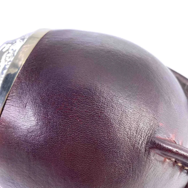 Calebasse torpedo - alpaca et bronze