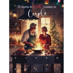 Calendrier de l'avent couple 25 recettes à cuisiner à deux