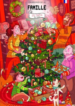 Calendrier de l'avent famille 25 défis