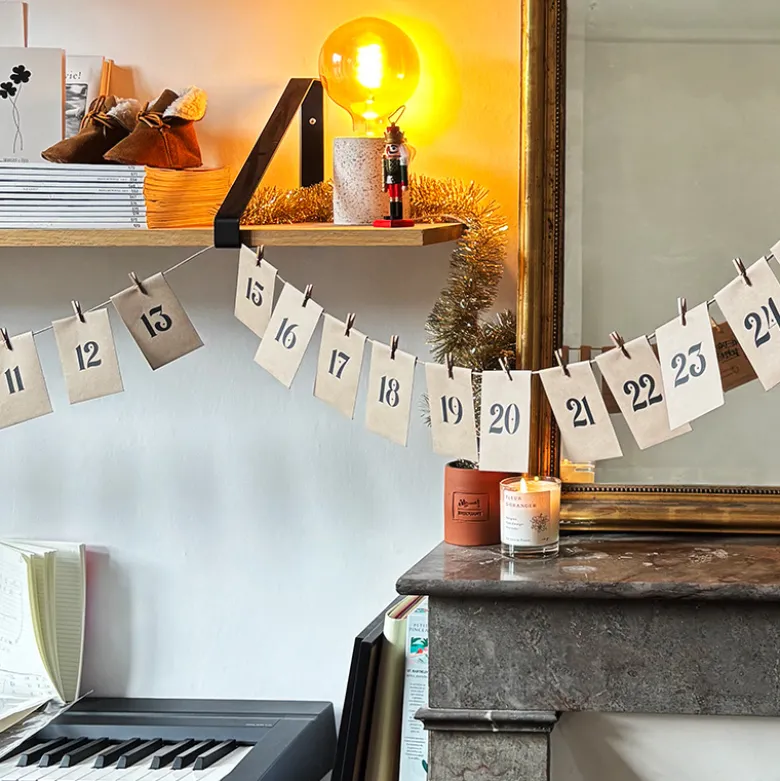 Calendrier de l'avent à personnaliser