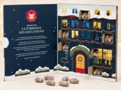 Calendrier de l'avent saucisson