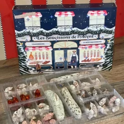 Calendrier de l'avent saucisson artisanaux