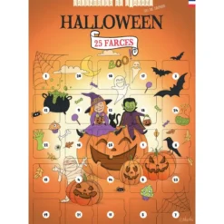 Calendrier halloween 25 farces