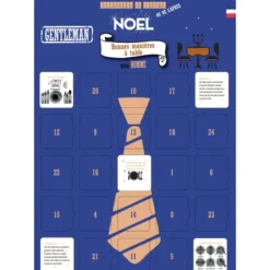 Calendrier homme bonnes manières à table