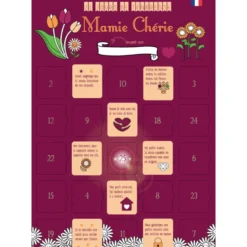 Calendrier mamie 25 jours de tendresse
