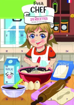 Calendrier petit chef 25 recettes