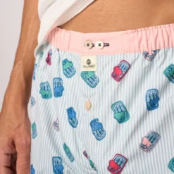 Caleçon en coton biologique sardine S