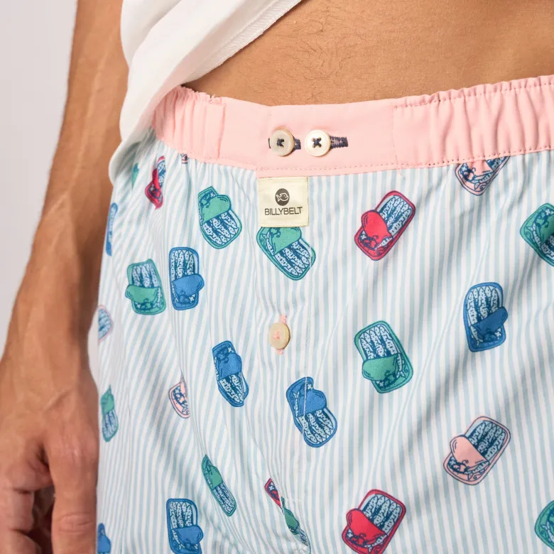 Caleçon en coton biologique sardine S