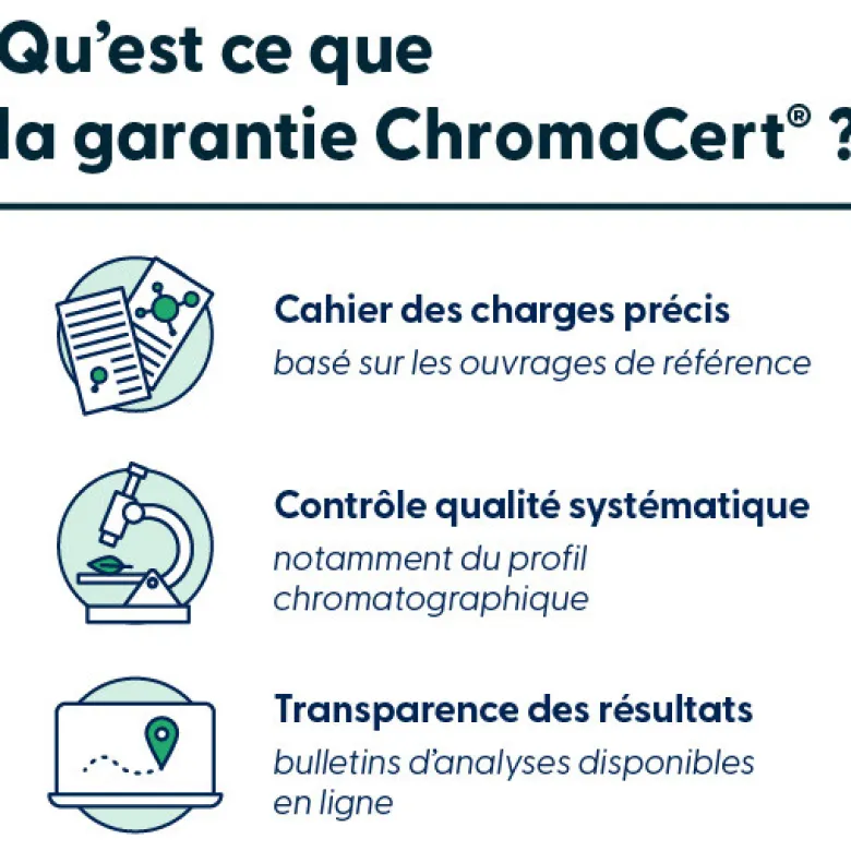 Camomille romaine - huile essentielle bio - 10ml garantie chromacert® - chémotyp