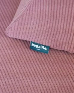 Canapé de jeu modulable le pagaille - rose côtelé Rose