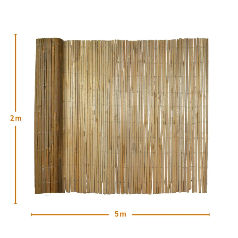 Canisse en bambou refendu - 2 x 5 m