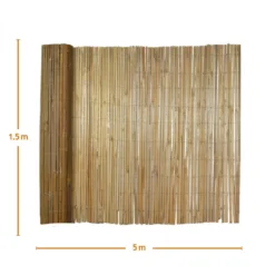 Canisse en bambou refendu - 1.50 x 5 m