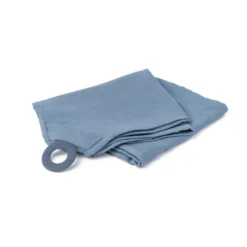 Cape d'allaitement mom'n play blue Bleu