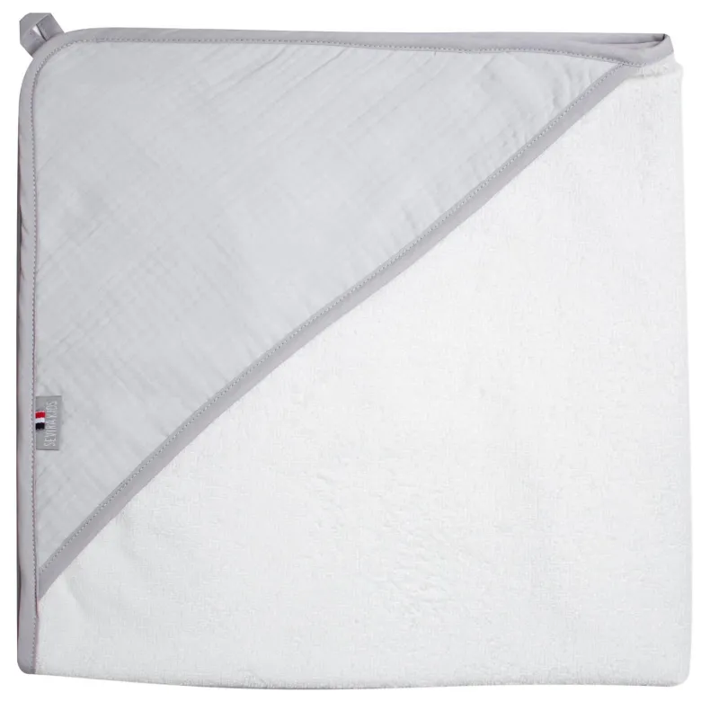 Cape de bain en gaze de coton jeanne