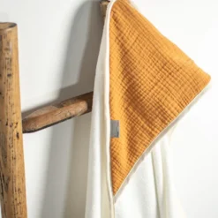 Cape de bain en gaze de coton jeanne